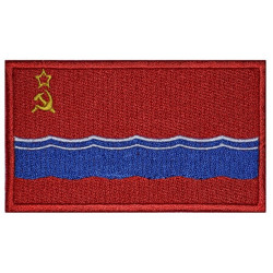 Parche bordado de la Unión Soviética de la URSS URSS de Estonia